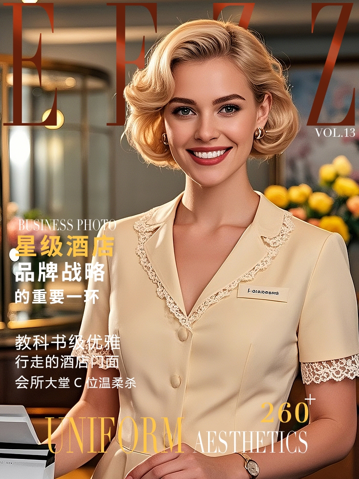 國際酒店酒店顧問經理-前臺接待人員-高端夏季職業裝定制款