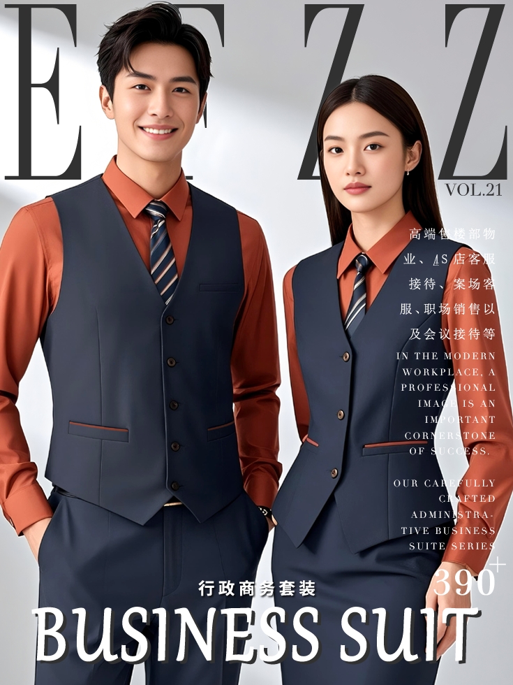 現代職場行政商務套裝：打造服務行業專業形象VOL.21畫冊