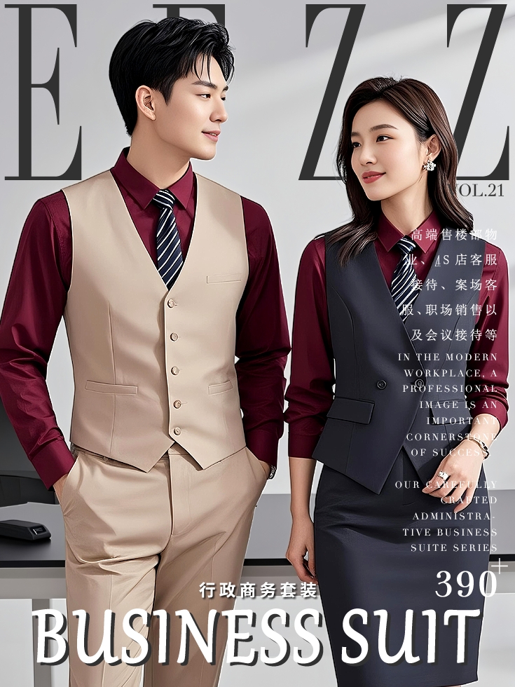 現代職場行政商務套裝：打造服務行業專業形象VOL.21畫冊