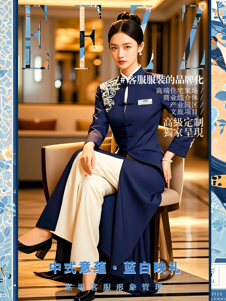 案場客服工作服定制形象管理，案場客服制服定制畫冊