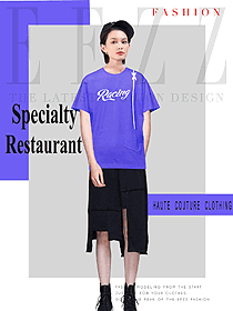 新款短袖女款快餐店服務(wù)員制服設(shè)計圖254