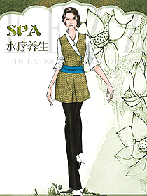 原創(chuàng)制服設計女款醫(yī)療美容會所服裝款式圖632