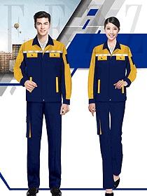 新款長(zhǎng)袖汽修服工程服款式效果圖1246