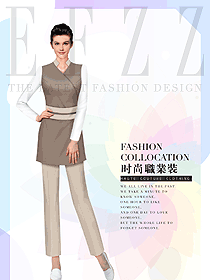 原創(chuàng)設(shè)計(jì)女款美容會(huì)所服裝款式圖719