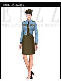 長袖保安服制服設計圖275