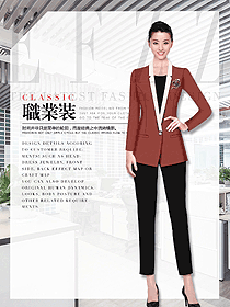 女秋冬職業(yè)裝制服設計圖1805