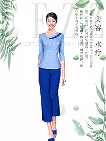 時尚夏裝美容技師制服設計圖867
