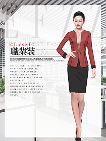 時尚女職業(yè)裝夏裝制服設(shè)計圖1041