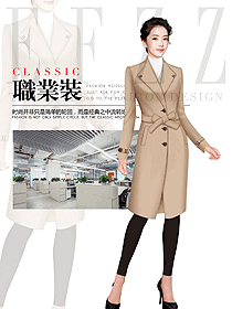 女職業(yè)裝大衣設(shè)計(jì)圖310