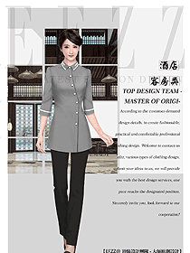 原創(chuàng)設(shè)計(jì)客房服務(wù)員服裝設(shè)計(jì)圖672