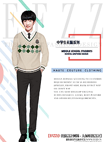 原創(chuàng)設(shè)計學生服校服款式圖191