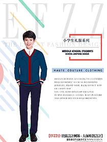 原創(chuàng)設(shè)計學生服校服款式圖199