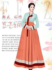 美容水療會所咨客制服設計圖567