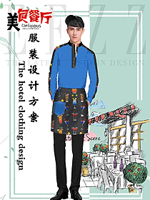 時(shí)尚快餐店服裝設(shè)計(jì)圖452