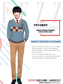 學(xué)生服校服設(shè)計(jì)效果圖213