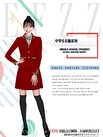 時尚學(xué)生服校服設(shè)計圖222