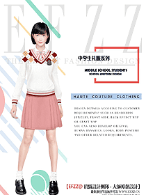 時(shí)尚學(xué)生服校服設(shè)計(jì)圖277