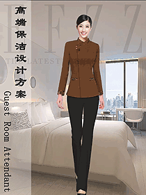 原創(chuàng)服裝設計清潔員制服設計圖295