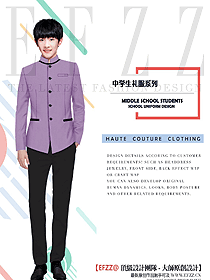 時尚學(xué)生服校服設(shè)計圖301