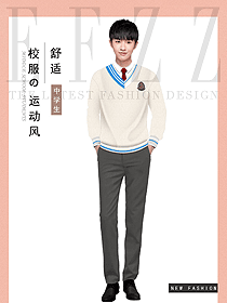 原創(chuàng)設(shè)計(jì)學(xué)生服校服款式圖340