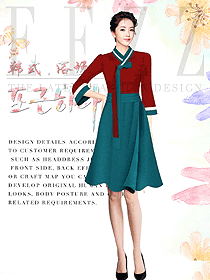 美容水療會(huì)所咨客制服設(shè)計(jì)圖581