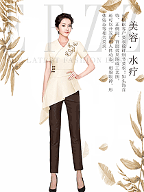 原創服裝設計水療會所咨客制服設計圖589