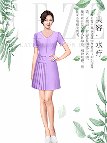 原創設計總臺收銀接待服裝款式圖508