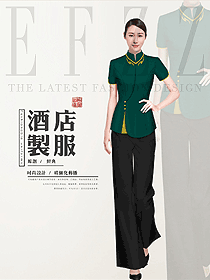 原創設計中餐服務員制服設計圖2290