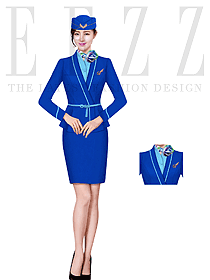 原創制服設計空姐服裝設計圖879