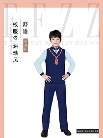 時尚學(xué)生服校服設(shè)計(jì)圖357