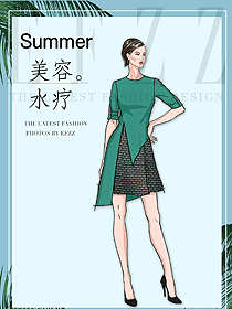 原創(chuàng)設(shè)計會所服務(wù)生制服設(shè)計圖929