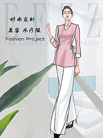 時尚按摩技師服款式設(shè)計圖1561