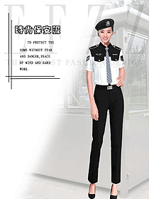 新款短袖保安服款式設計圖412