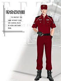 新款獵裝保安制服款式設(shè)計(jì)圖352