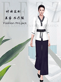 原創(chuàng)制服設計按摩技師服裝設計圖1584