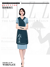 特色餐廳服務員制服設計圖569