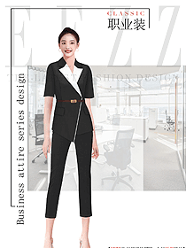夏季女職業裝設計圖1292