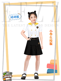 英倫校園之小學(xué)生校服設(shè)計圖379