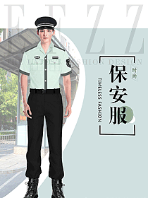 新款男士短袖保安服款式設(shè)計(jì)圖456