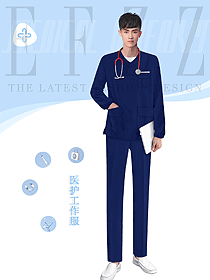 搶救室醫(yī)生制服工作服設(shè)計案例005