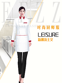 酒店餐飲廚師工作服原創訂做設計圖603