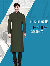 高檔廚師工作服款式設計圖635