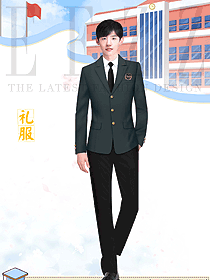 校園高中男生校服原畫(huà)設(shè)計(jì)作品