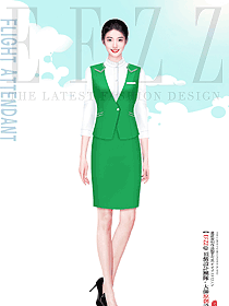 機(jī)場(chǎng)航站樓工作人員工作服定做服裝