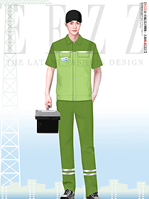 旅游園區工作人員制服定制設計效果圖