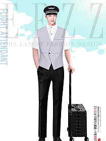 國際機(jī)場地面引導(dǎo)人員夏季制服設(shè)計(jì)時(shí)裝