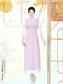 傳統(tǒng)文化j酒店女服務人員旗袍服裝定制設計高清大圖