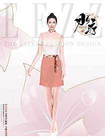 高端職業(yè)裝女美容師工作服高定服裝