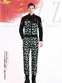 戰(zhàn)狼春秋季正版工作服迷彩服套裝