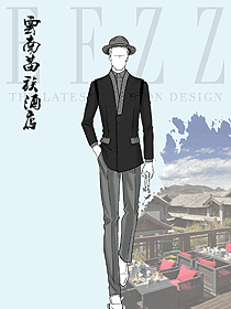 酒店門童迎賓服物業(yè)形象崗秋冬保安制服定制設計